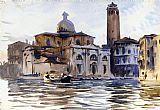 John Singer Sargent Canvas Paintings - Palazzo Labbia Venice